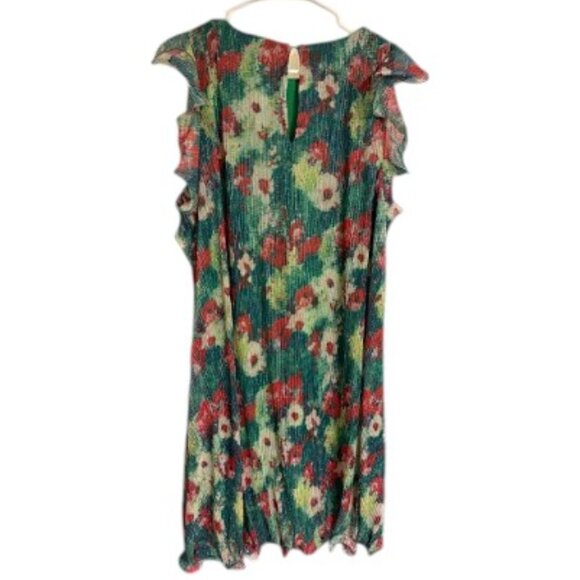 New York & Co NWT Floral Ruffle Spring/Summer Dress - Size M - Picture 2 of 4